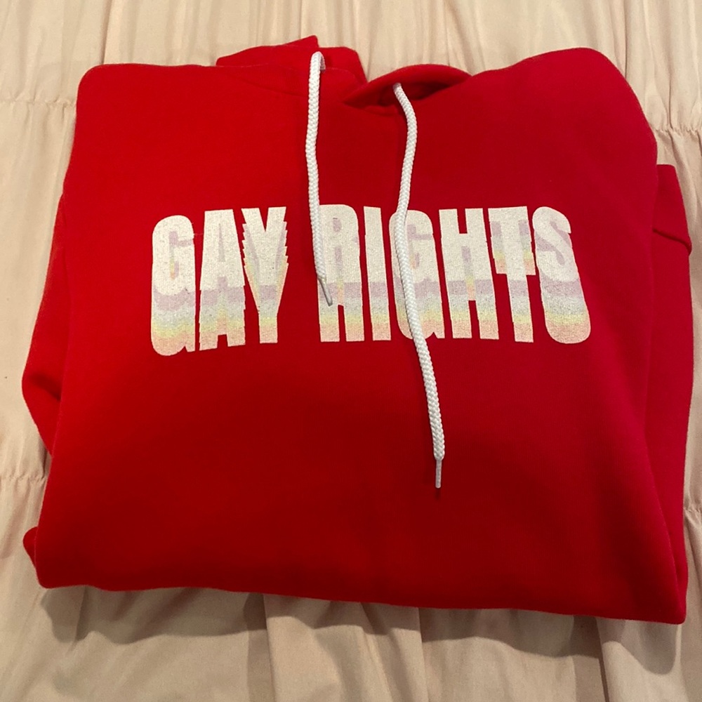 Gay rights hoodie